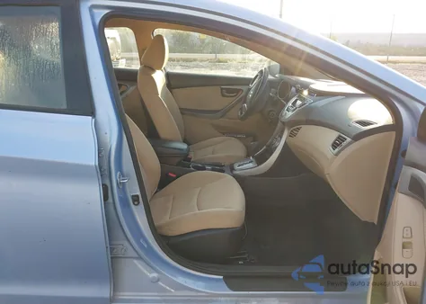 2012 Hyundai Elantra Gls (Ulsan Plant) из США, поврежденный, VIN KMHDH4AE5CU316420